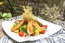 Salat xoài và nấm
